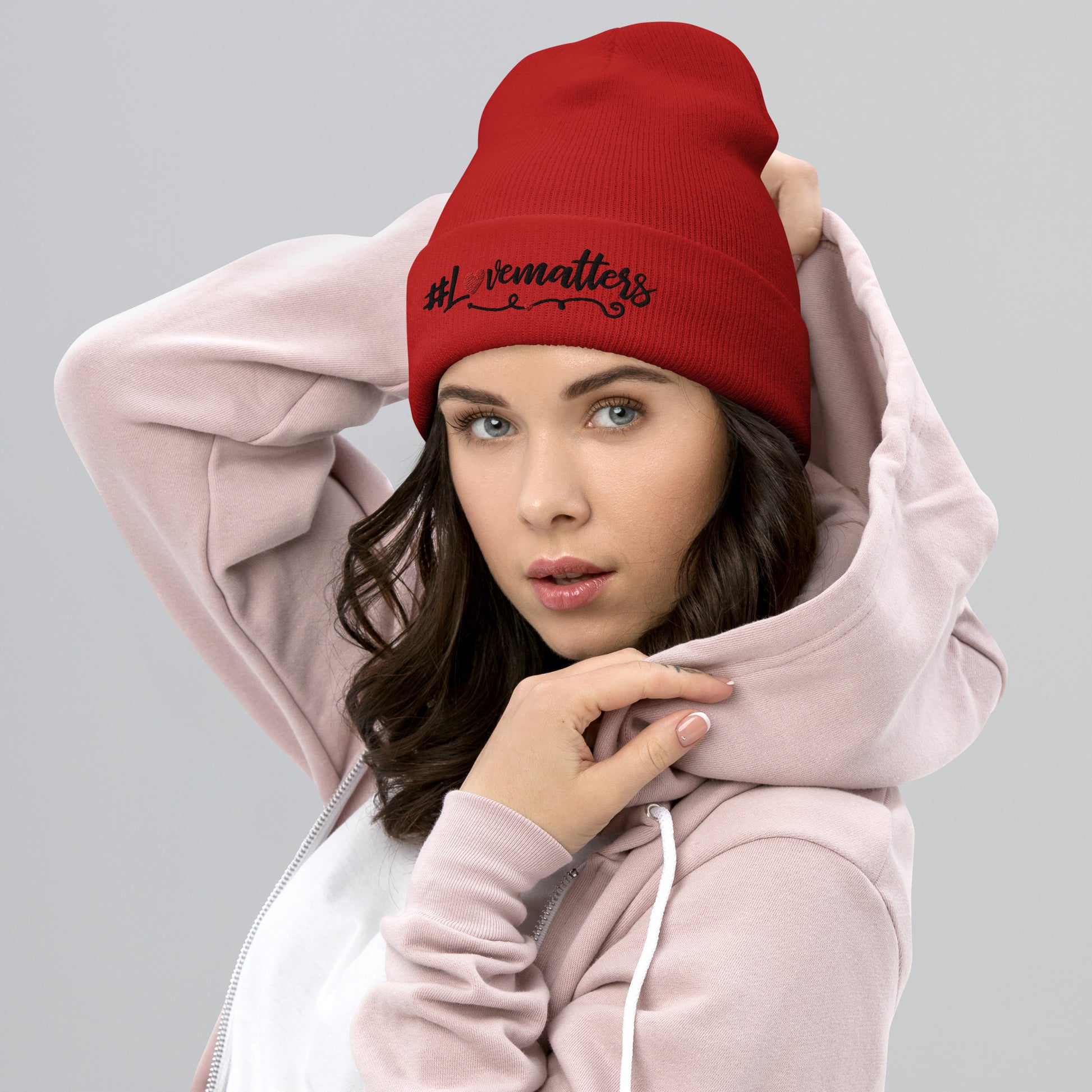 Cuffed Beanie - LetsChatAboutLove