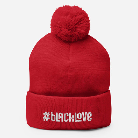 Black Love - Pom Pom Beanie - LetsChatAboutLove